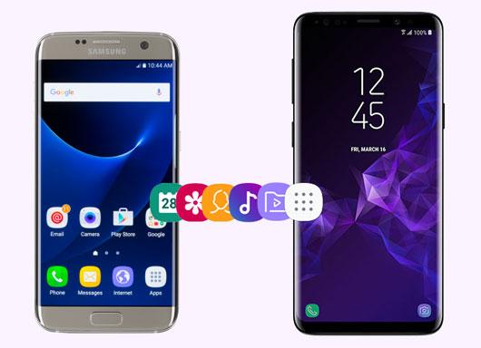 comment transférer des données du Samsung S7 vers le Samsung S9