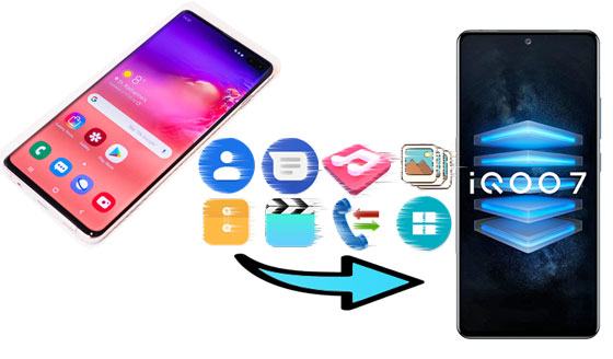 how to transfer data from samsung to vivo