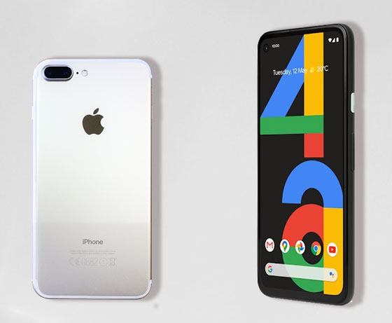 passer de l'iphone au pixel