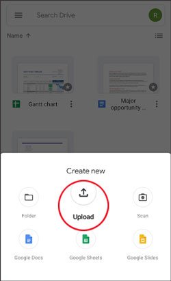 iOS への移行が頻繁に中断される場合は、Google ドライブのデータを新しい iPhone に同期します