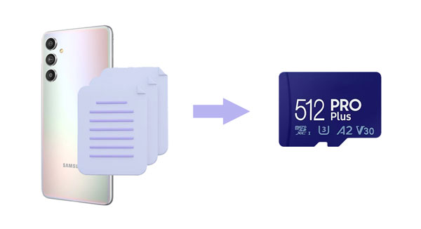 how to transfer internal storage to sd card in samsung