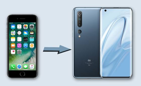 Übertragen Sie iPhone-Daten auf Xiaomi
