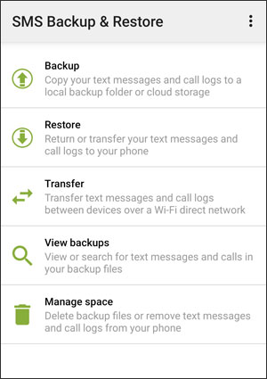 transférer des messages d'Android vers iPhone