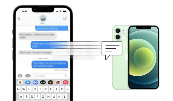 how to transfer messages to new iphone