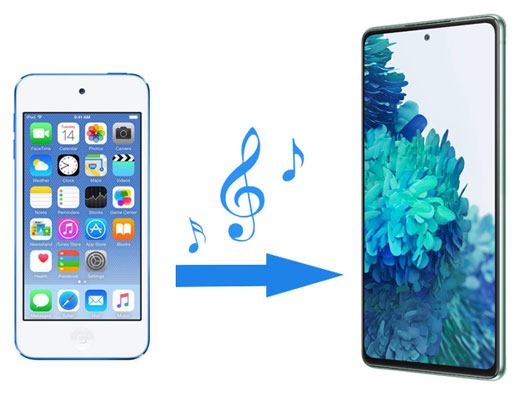 transfer music from ipod to samsung phone