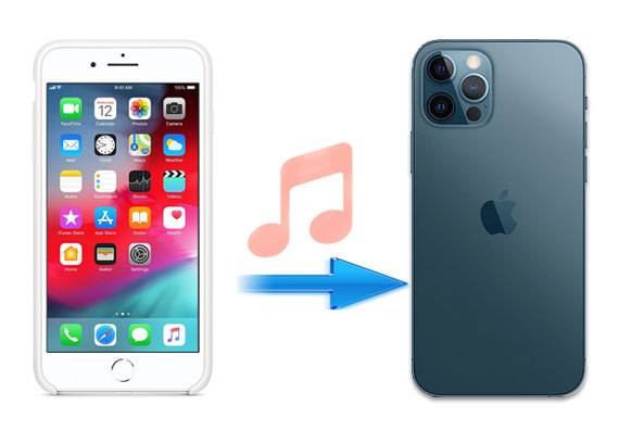 transfer music from iphone to iphone