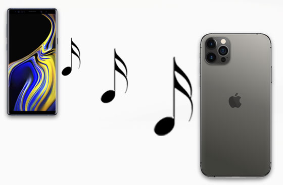 comment transférer de la musique de Samsung vers iPhone