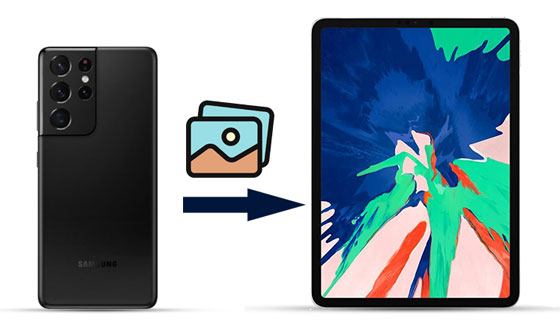 how to transfer photos from samsung phone to ipad