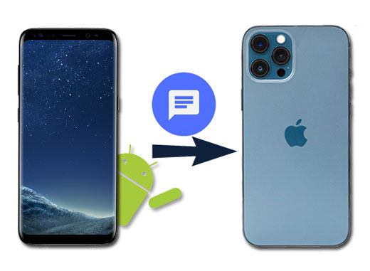 AndroidからiPhoneにテキストメッセージを転送する