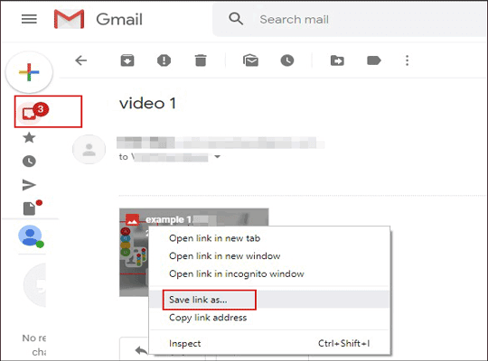 how to download videos from phone to computer by email