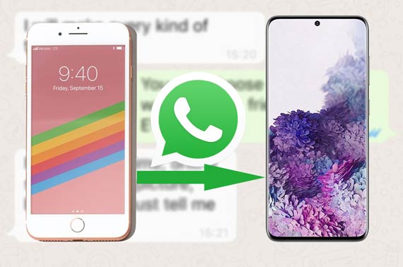 comment transférer WhatsApp de l'iPhone vers Samsung