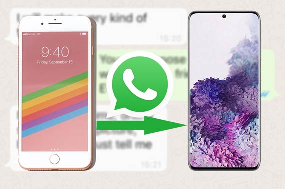 So übertragen Sie WhatsApp vom iPhone auf Samsung