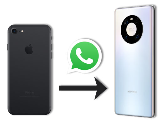 how to transfer whatsapp from iphone to huawei