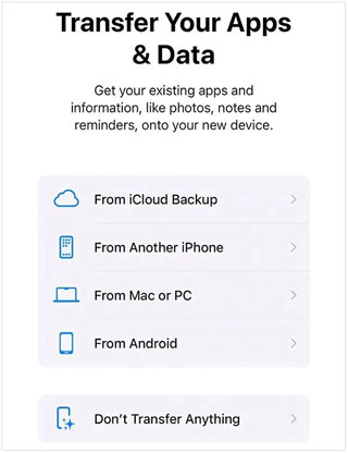 icloudバックアップを使用してアプリを新しいiPadに復元します