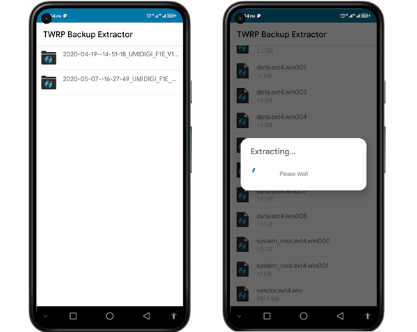 twrp backup extractor