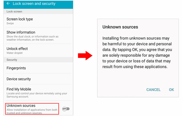 utilisez un fichier akp pour supprimer le compte Google de Samsung sans mot de passe