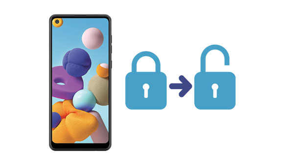 how to unlock samsung a21 phone when you forgot password
