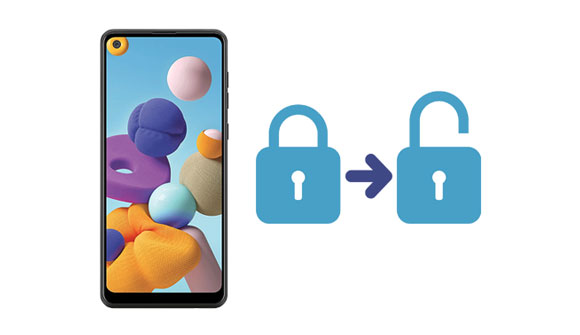 So entsperren Sie das Samsung A21-Telefon, wenn Sie das Passwort vergessen haben