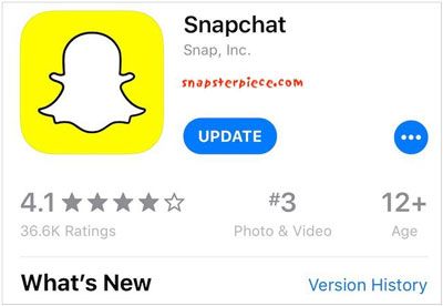 update snapchat to fix the wrong location problem