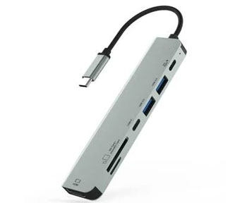 use a usb hub to connect the lenovo phone to a mouse and a computer