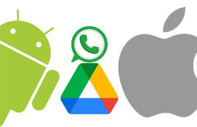 restore whatsapp backup from samsung to iphone via google drive