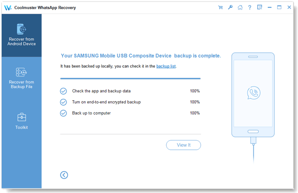 scannez vos messages WhatsApp depuis Android