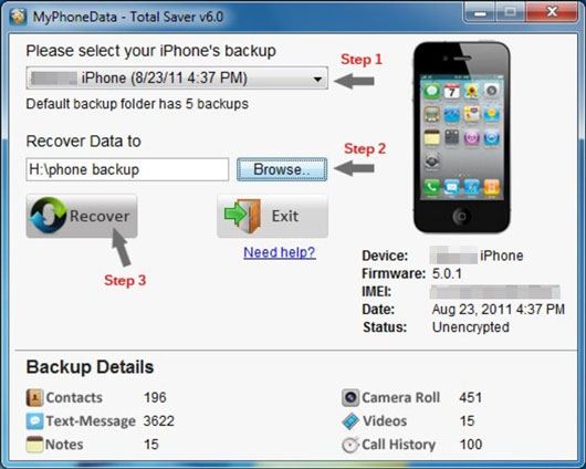 a useful whatsapp backup file extractor