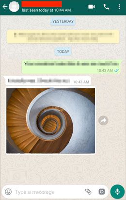 manually download photos from whatsapp