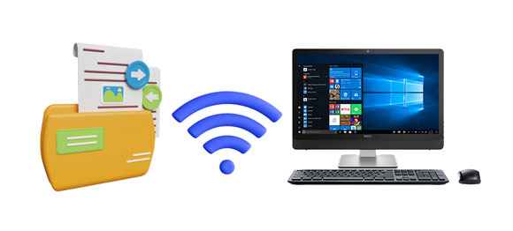 transfert de fichiers Wi-Fi pour PC