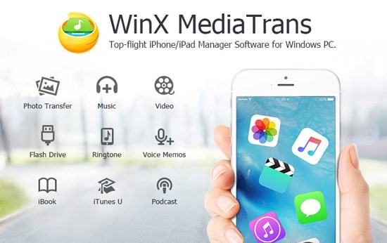 Winx-Mediatrans iPhone-Übertragungssoftware